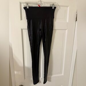 SPANX Black High-Waisted Leggings